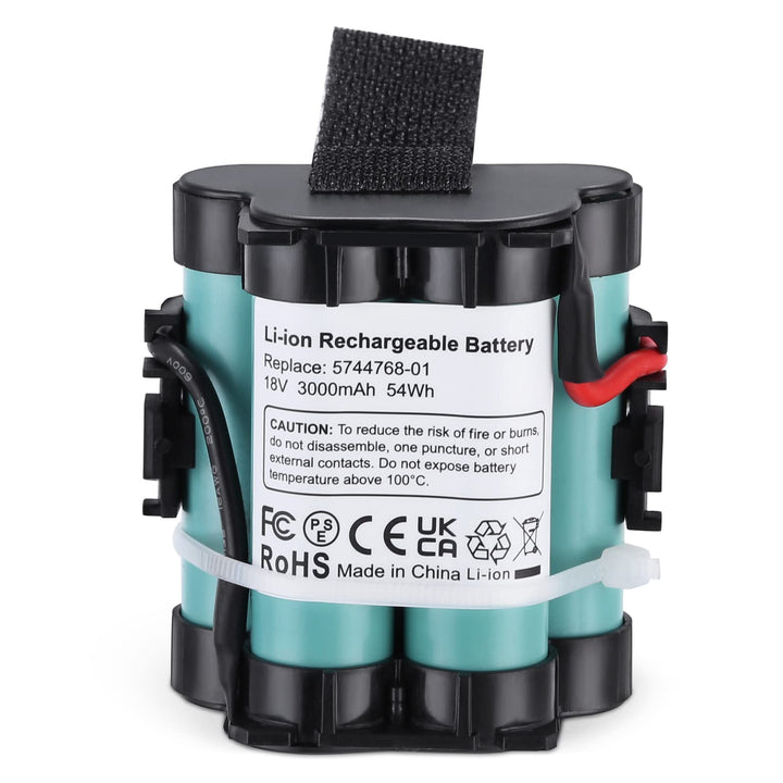 3.0Ah 18V Lithium Ersatzbatterie für Gardena Mähroboter R38Li, R40Li, R45Li, R50Li, R70Li, R75Li, R8