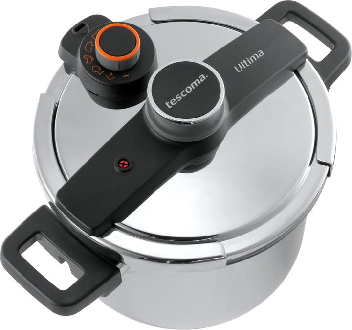 Tescoma Schnellkochtopf ULTIMA 4,0 l, Silber 4 Liter, 4 Liter