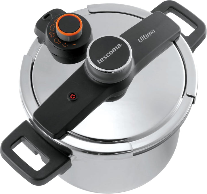 Tescoma Schnellkochtopf ULTIMA 4,0 l, Silber 4 Liter, 4 Liter
