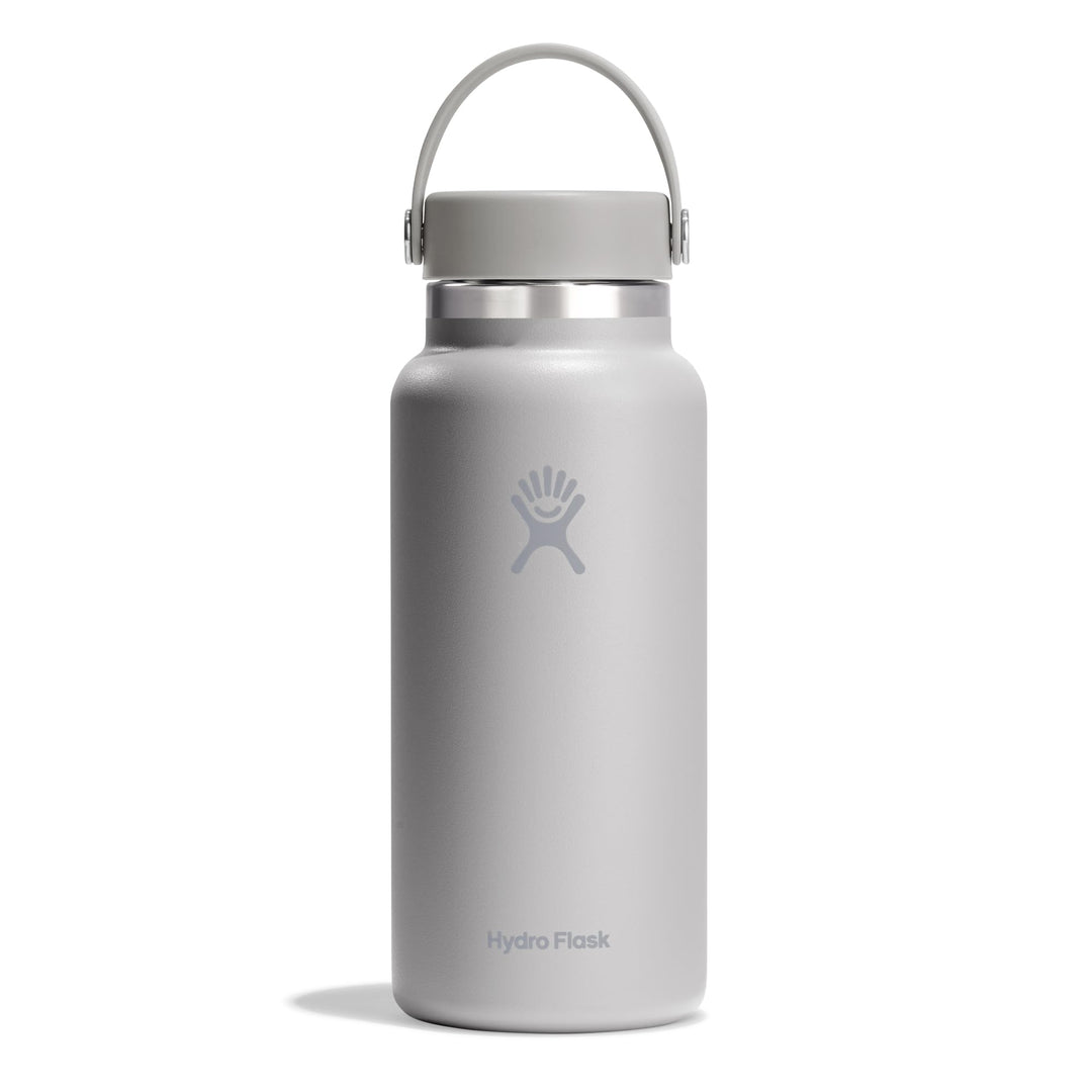 HYDRO FLASK - Wide Mouth Trinkflasche 946ml (32 oz) - Isolierte Wasserflasche aus Edelstahl - Sportf