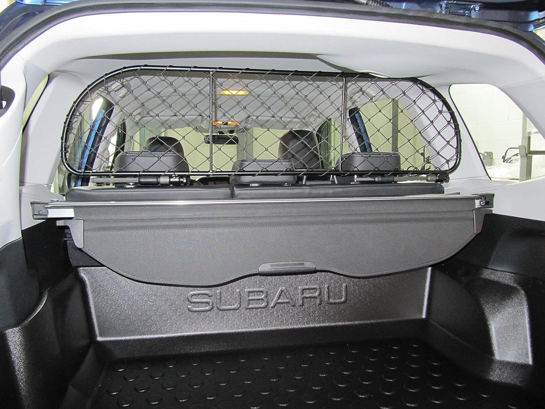 ERGOTECH Trennnetz Trenngitter kompatibel mit Subaru Forester (2012-2019) RDA65-M8, für Hunde und Ge