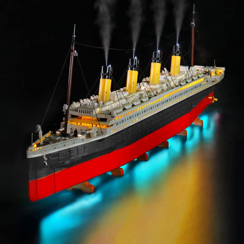 BrickBling LED-Beleuchtung für Lego Creator Expert Titanic Building Set 10294 (kein Lego enthalten,