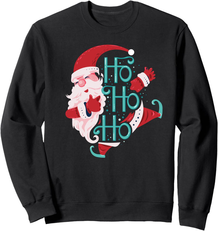 Lustig Weihnachtsmann Weihnachten Geschenk Mädchen Kinder Sweatshirt