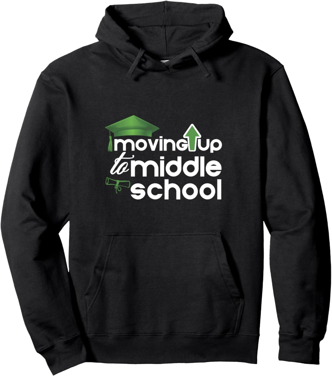 Aufstieg zur Middle School Lustiger Abschluss Pullover Hoodie
