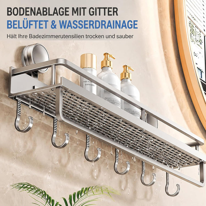 Duschablage Ohne Bohren Mit Saugnapf Duschregal Badablage Ohne Bohren Badezimmer Organizer Duschgel