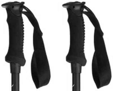 Salewa Unisex-Adult Puez Aluminum Pro Poles Stöcke UNI Schwarz, UNI Schwarz