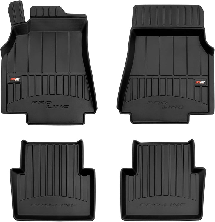M MOTOS Gummimatten Auto Fussmatte passt für Mercedes A-Klasse W169 2004-2012 Verbessern Sie Ihren R