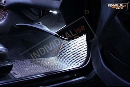 INDIVIDUALise your CAR Innenraumbeleuchtung SET für 3er E46 Coupé (Cool-White) Kaltweiss, Cool-White