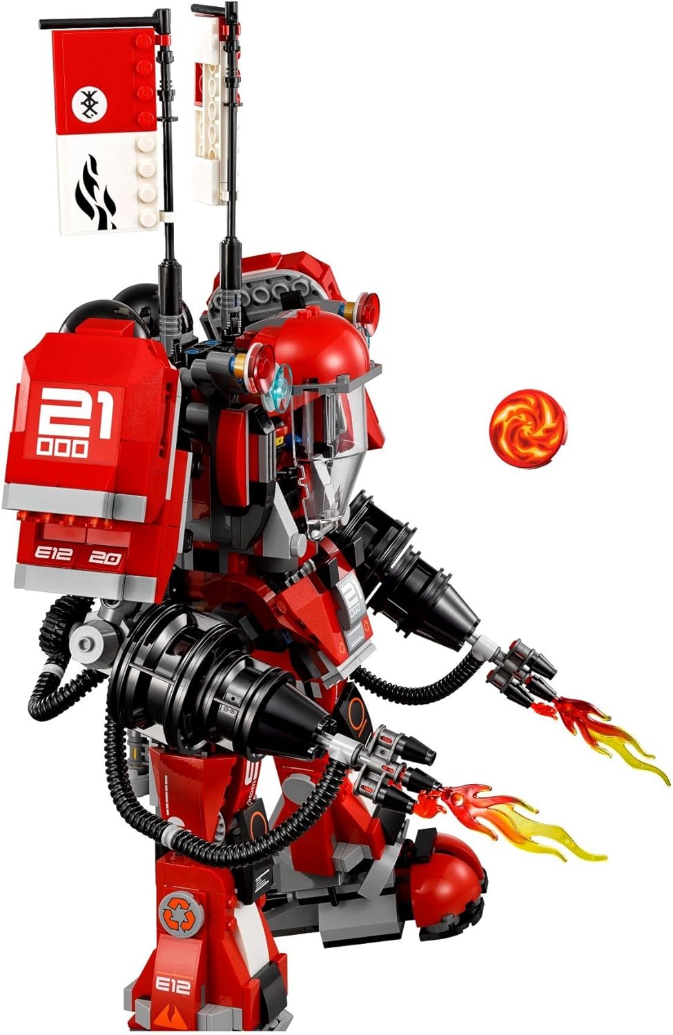 LEGO Ninjago 70615 - Kai's Feuer-Mech Single, Single