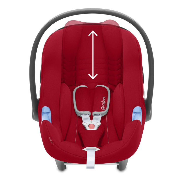 CYBEX Silver Babyschale Aton B i-Size, Inkl. Neugeboreneneinlage, Ab Geburt bis ca. 24 Monate, 45 bi