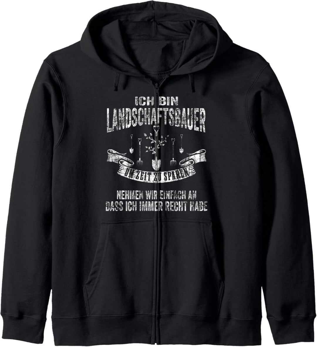 Landschaftsbauer Landschaftsbau Garten Galabau Kapuzenjacke