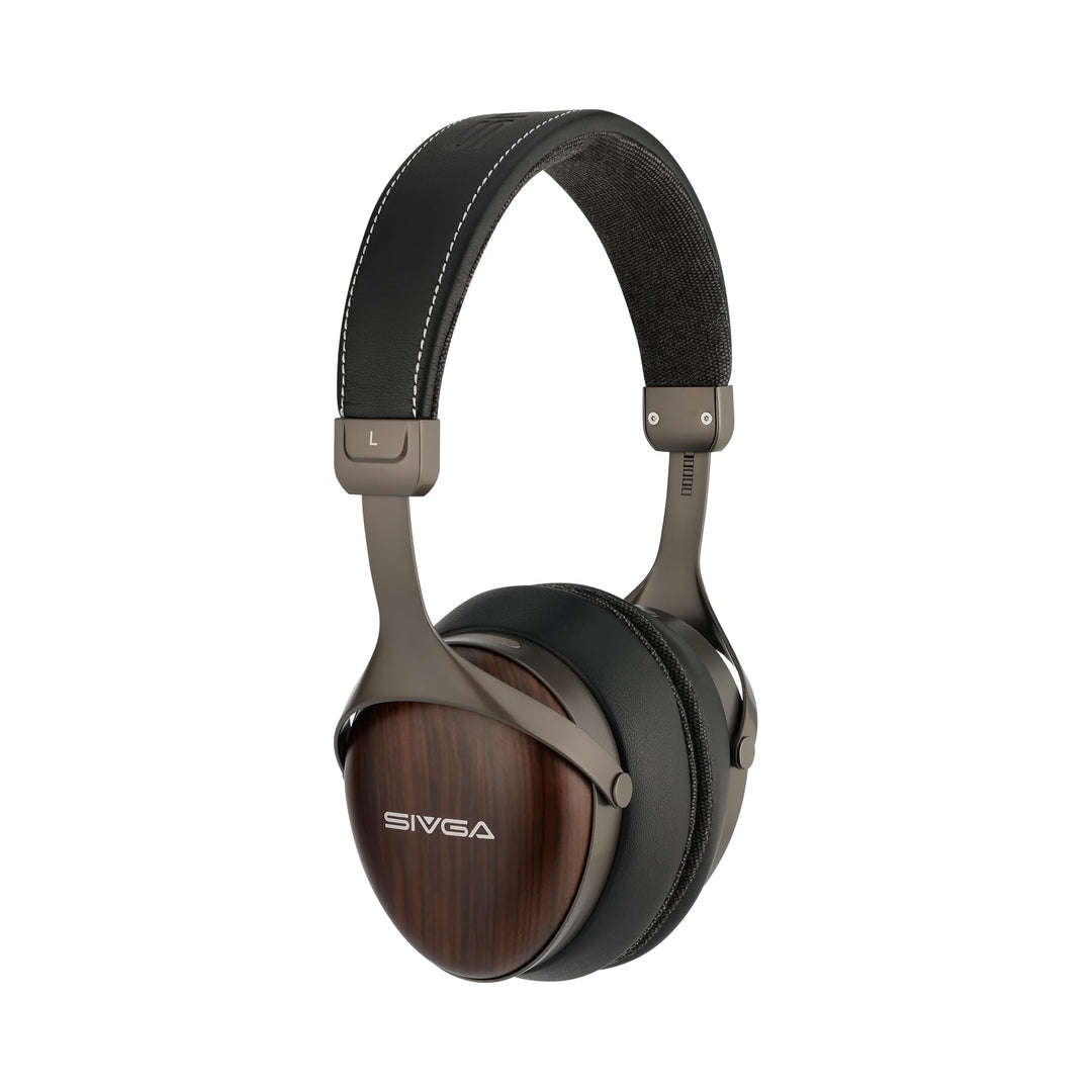 SIVGA SV021 PRO Hi-Fi Kopfhörer mit 50mm Dynamik-Treibern geschlossenes Holzgehäuse hohe Auflösung D