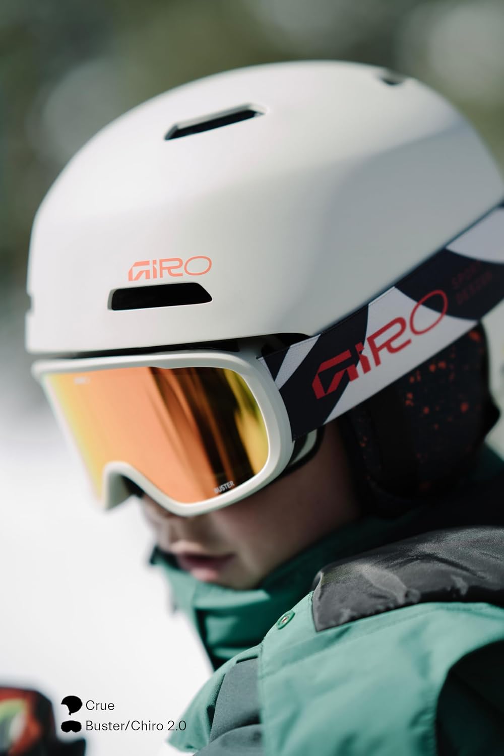 Giro Crue MIPS Kids Skihelm - Snowboardhelm für Jugend, Kleinkind, Jungen & Mädchen Indigoblau matt