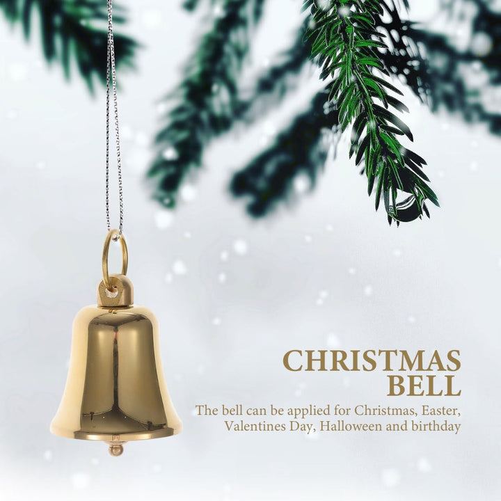 Vintage Bell Anhänger Messing Glocke Zum Aufhängen Für Windspiel Deko Weihnachten DIY Handwerksglock