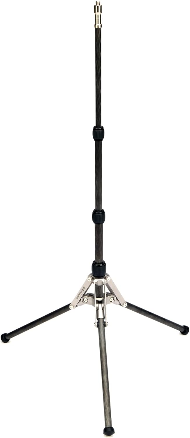 Hobolite CF90 Lichtstativ, Tripod für Mini LED-Dauerlicht für Fotografie (20 W), 90 cm Mini Lichtsta