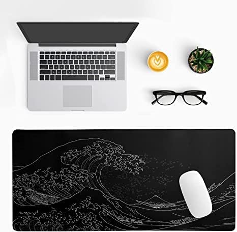 Mauspad XL Erweiterte Grosse Maus Pad Grosse,Gaming Mouse Pad Schreibtisch Pad, 31.5x11.8inch Lange