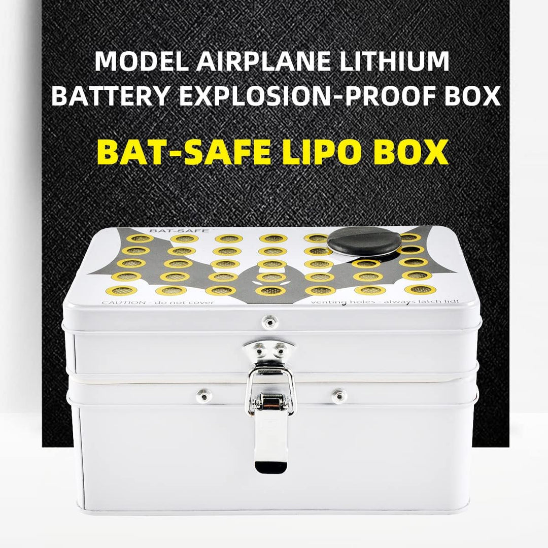 Bat-Safe Lipo-Lithium Battery Charging Safe Box Mini Size