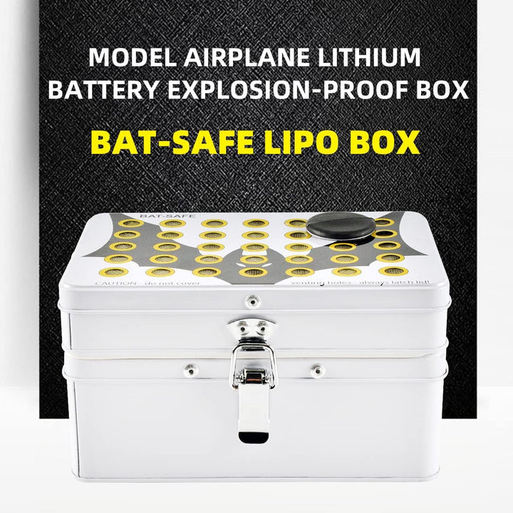 Bat-Safe Lipo-Lithium Battery Charging Safe Box Mini Size