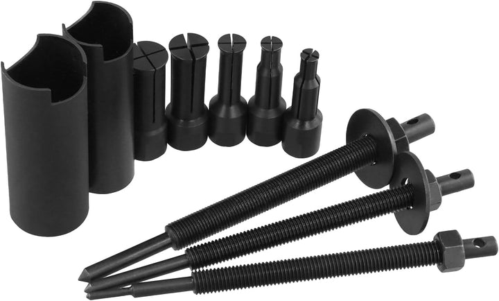 QWORK® Motorrad Innenlager Ausdreher Set, 9mm/11mm/14mm/19mm/23mm, Hochfester Chrom-Vanadium-Stahl