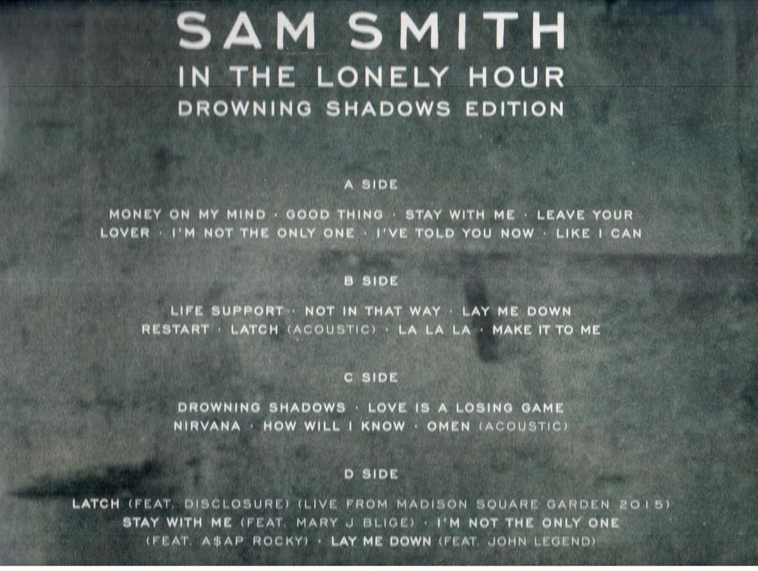 In The Lonely Hour (Drowning Shadows Edition), Vinyl