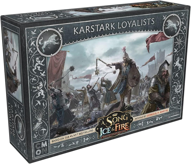 CMON | A Song of Ice and Fire – Loyalisten von Haus Karstark | Erweiterung | Tabletop | 2 Spieler |