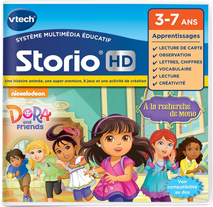 VTech 272905 HD-Spiel Storio Dora & Friends, Einzigartig Dora and Friends, Dora and Friends