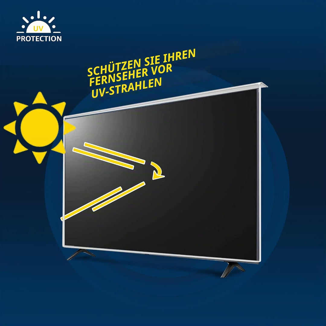 LEYF TV Bildschirmschoner 82 Bildschirm (32 Zoll) - Abgehängt und fixiert - AntiSchaden TV Schutz -