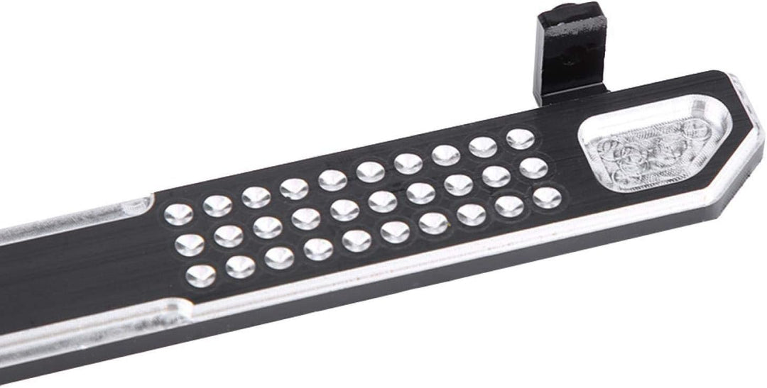 DAUERHAFT Trittbretter Fussplatte Glatte und helle Metalloberfläche, für RC Crawler, für RC Car Part