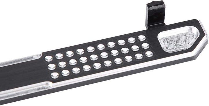 DAUERHAFT Trittbretter Fussplatte Glatte und helle Metalloberfläche, für RC Crawler, für RC Car Part