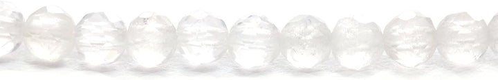 Echtes Bergkristall Edelstein Armband mit facettierten 3mm Perlen - verschiedene Längen - Heilstein