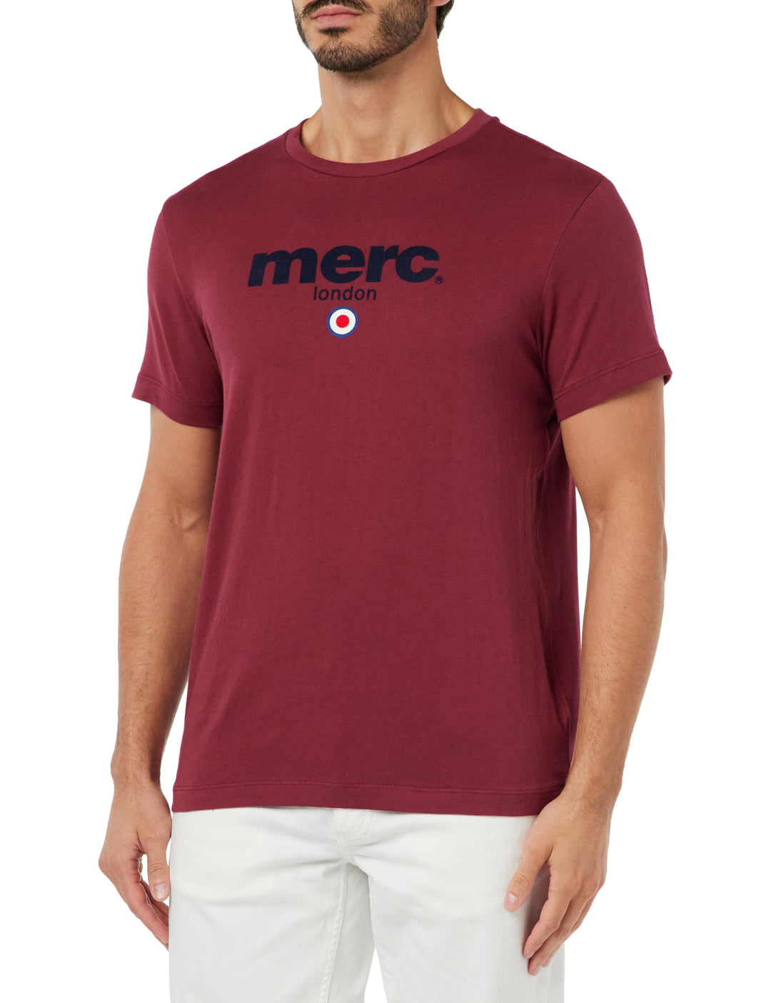 MERC Herren Brighton, T-Shirt T-Shirt XXL Burgunderrot, XXL Burgunderrot