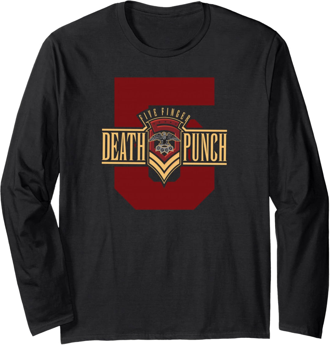 5FDP - Number 5 Chevron Langarmshirt