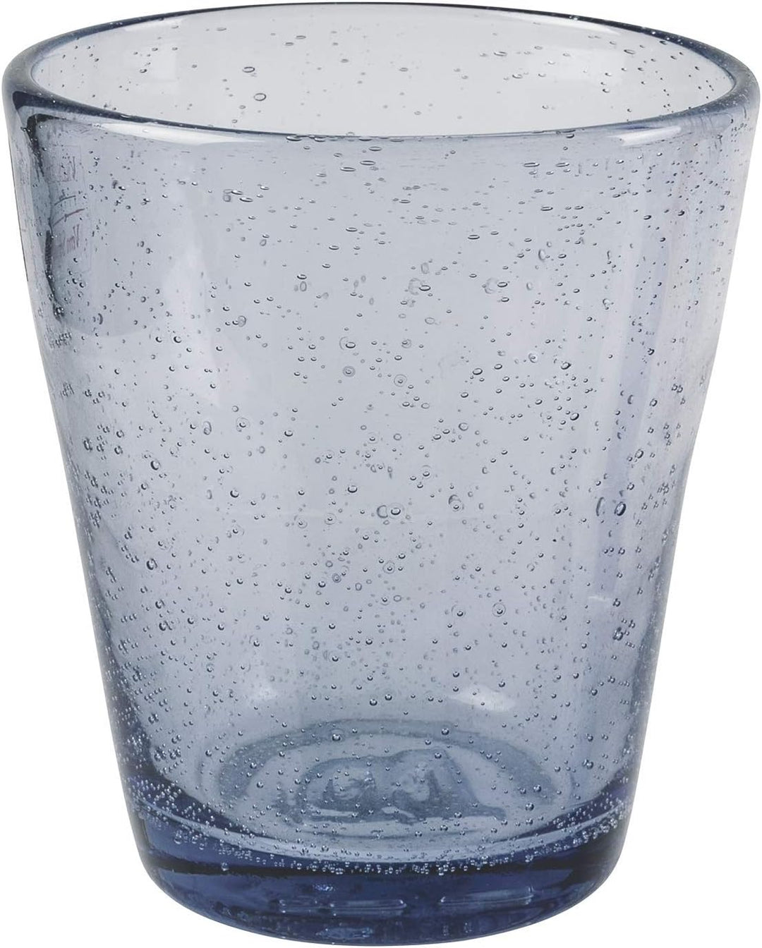 Villa d’Este Home Tivoli 5907746 Cancun/Marea Wasserbecher, 330 ml, mundgeblasen, Glas, Blaue Schatt