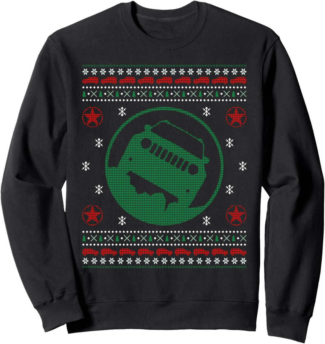 Geländewagen Offroad SUV I Weihnachten Ugly Christmas Sweatshirt