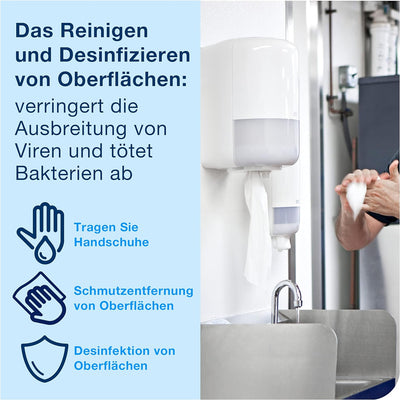 Tork 101240 Starke MehrzweckPapierwischtücher für das M2 Innenabrollung Spendersystem / 2-lagiges st