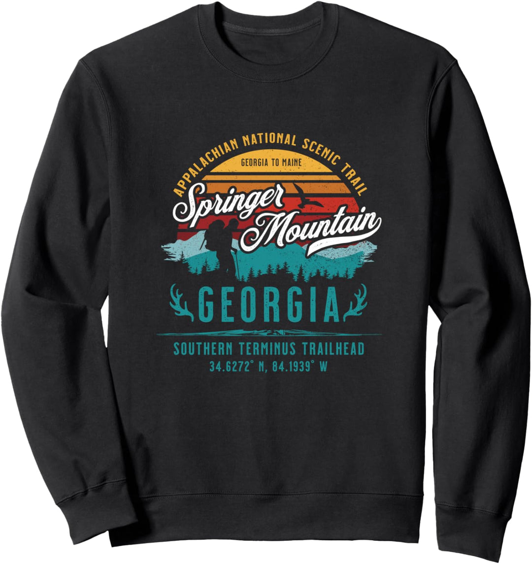 Appalachian National Scenic Trail Springer Mountain Georgia Sweatshirt