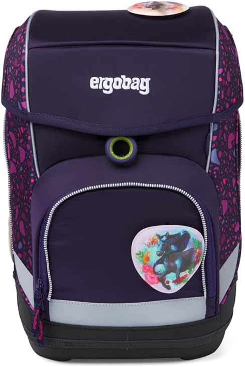 ergobag Unisex Kinder Cubo Kinderrucksack OneSize Pferdeflüstbärer, OneSize Pferdeflüstbärer