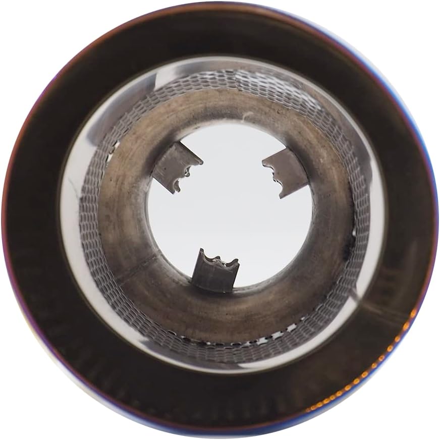 Simoni Racing TRX/20B Auspuff Universal Inox, Titanium Look