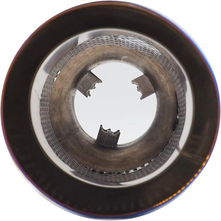 Simoni Racing TRX/20B Auspuff Universal Inox, Titanium Look