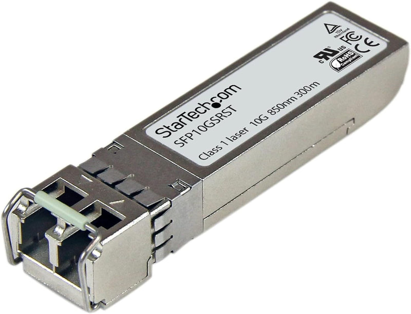 StarTech.com Transceiver Modul (SFP+ Module, 10GBase-SR Cisco kompatibel, Glasfaser, 850 nm, LC Mult