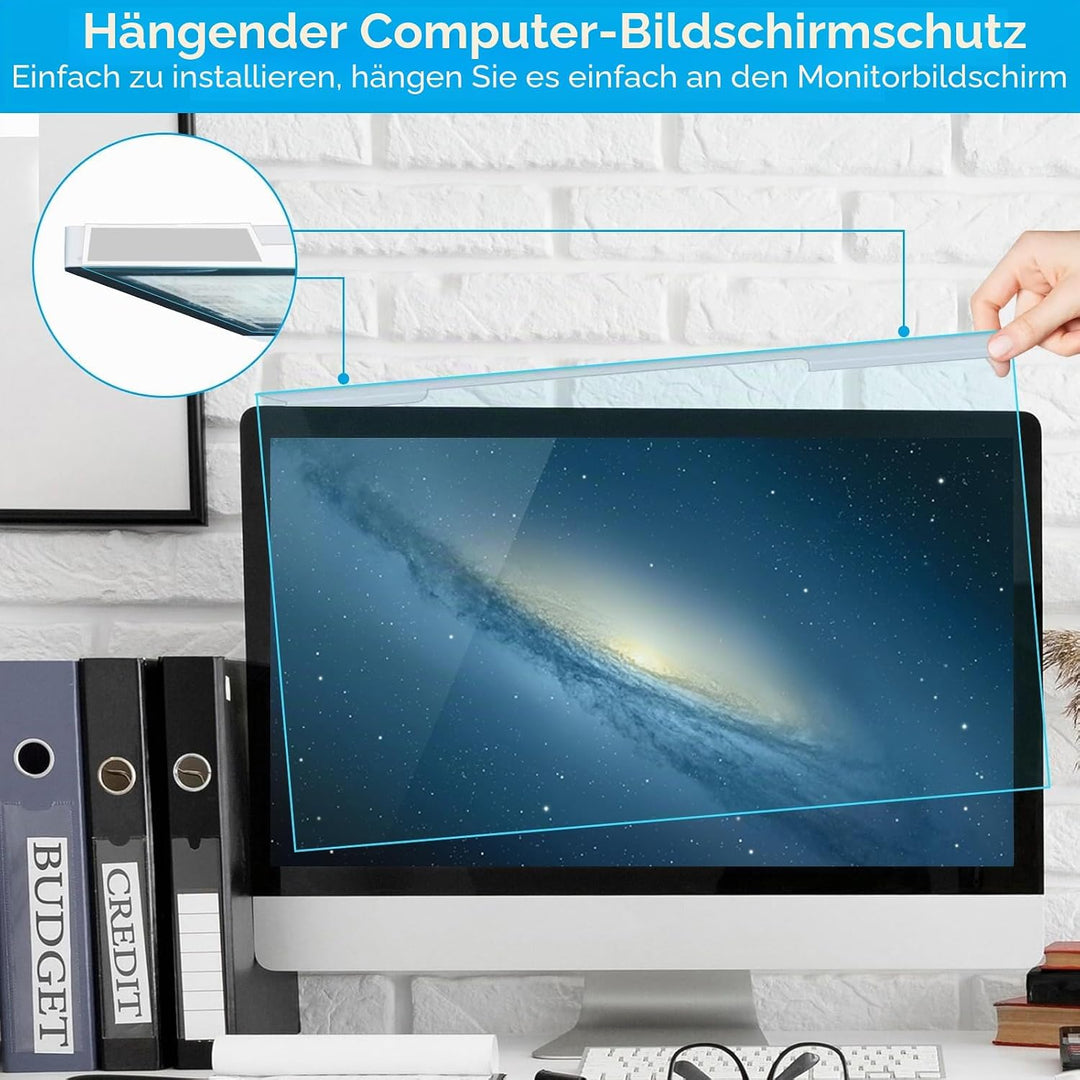 MOSISO 25-27 Zoll Computer Blaulicht Blockierende Displayschutz Anti-UV Augenschutz Filterfolie für