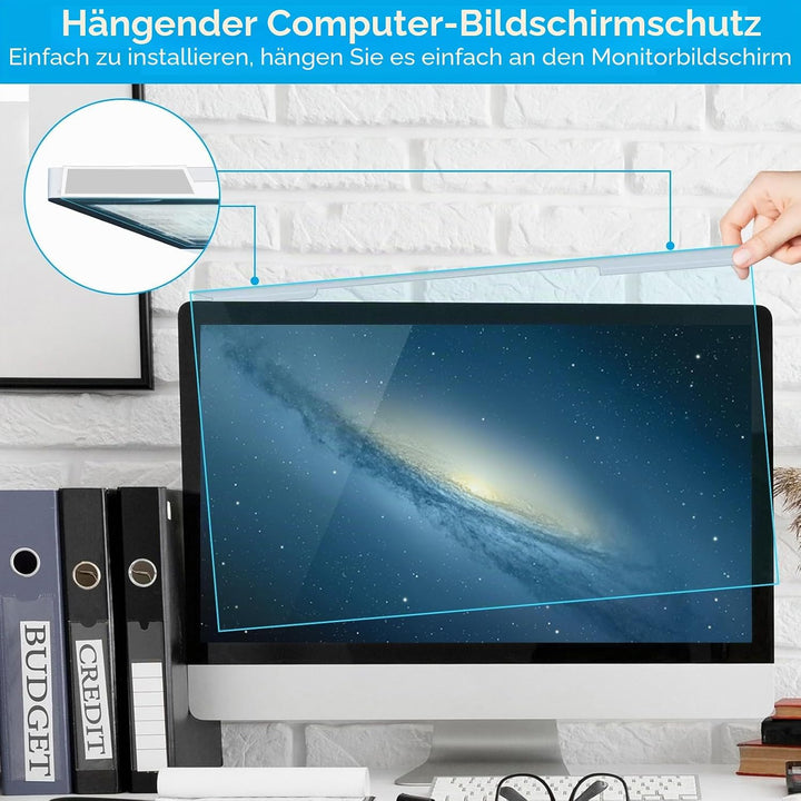 MOSISO 25-27 Zoll Computer Blaulicht Blockierende Displayschutz Anti-UV Augenschutz Filterfolie für
