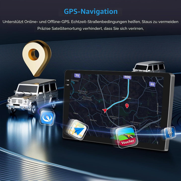 Inefala 4+128G Autoradio für Kia Morning Picanto 2004-2007 Android 15 mit 9&