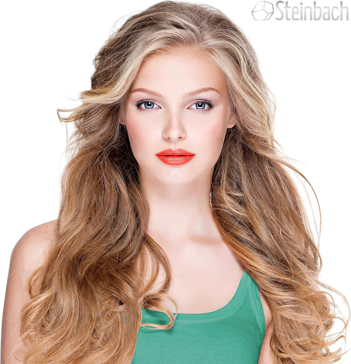 Steinbach Professional Curler Brush wet und dry mit einziehbaren Bürsten und LED Temperaturregelung