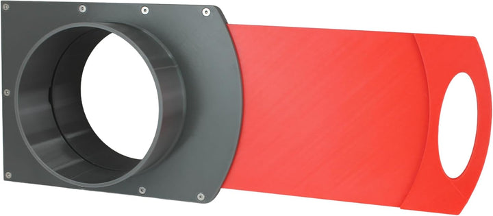 GENERIC DN 160mm Luft-Absperrschieber | Blastgate | PETG | Werkstattabsaugung | Absauganlage | Klima
