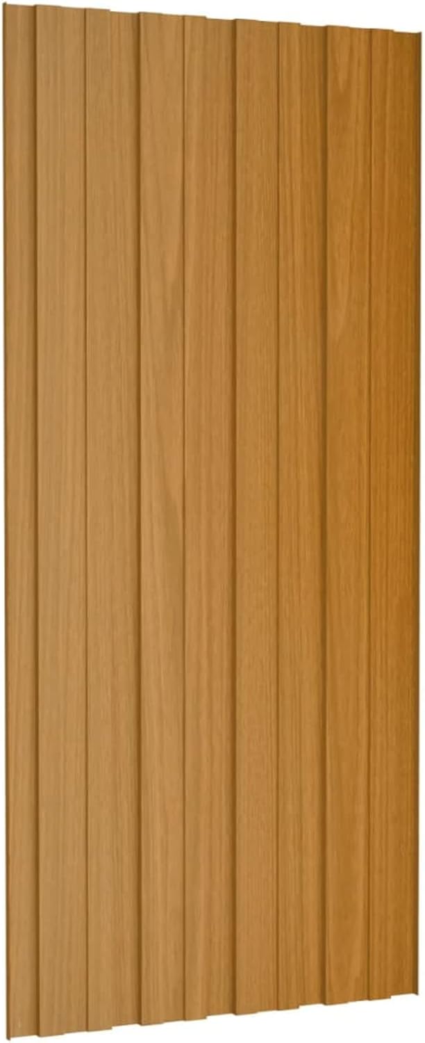 Yolola 12 STK. Dachpaneele Dachpfannen Profilblech Trapezblech Dachblech Stahlblech Trapezbleche Dac