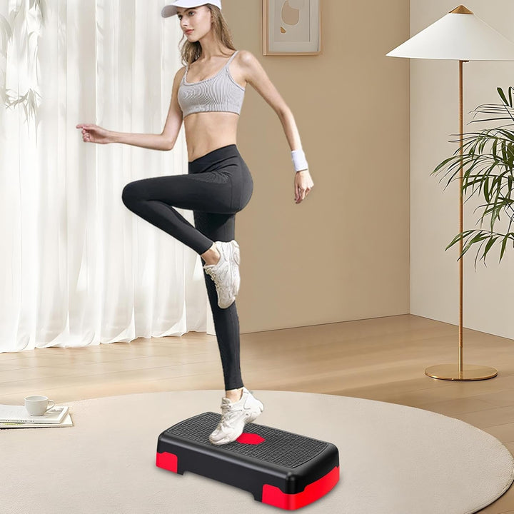 Aerobic Stepper, Übungsschritt - Aerobic-Stepper-Step-Trainer,4 Zoll 6 Zoll 8 Zoll hohe Step-Up-Box