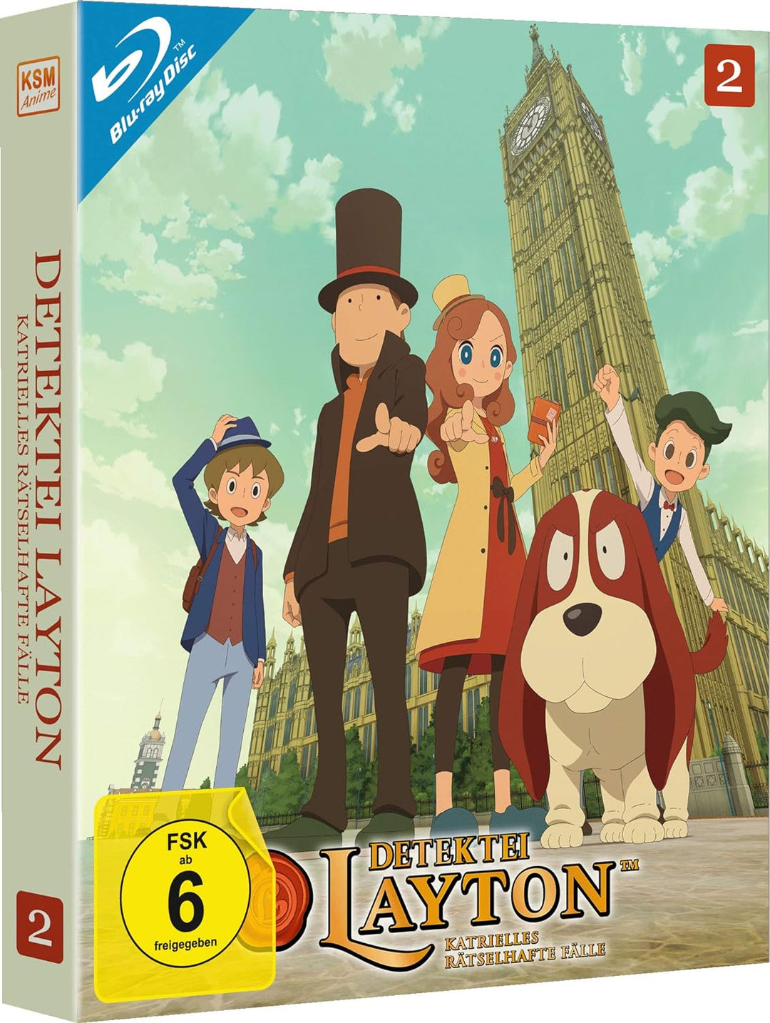 Detektei Layton - Katrielles rätselhafte Fälle: Volume 2 [Blu-ray], Blu-ray