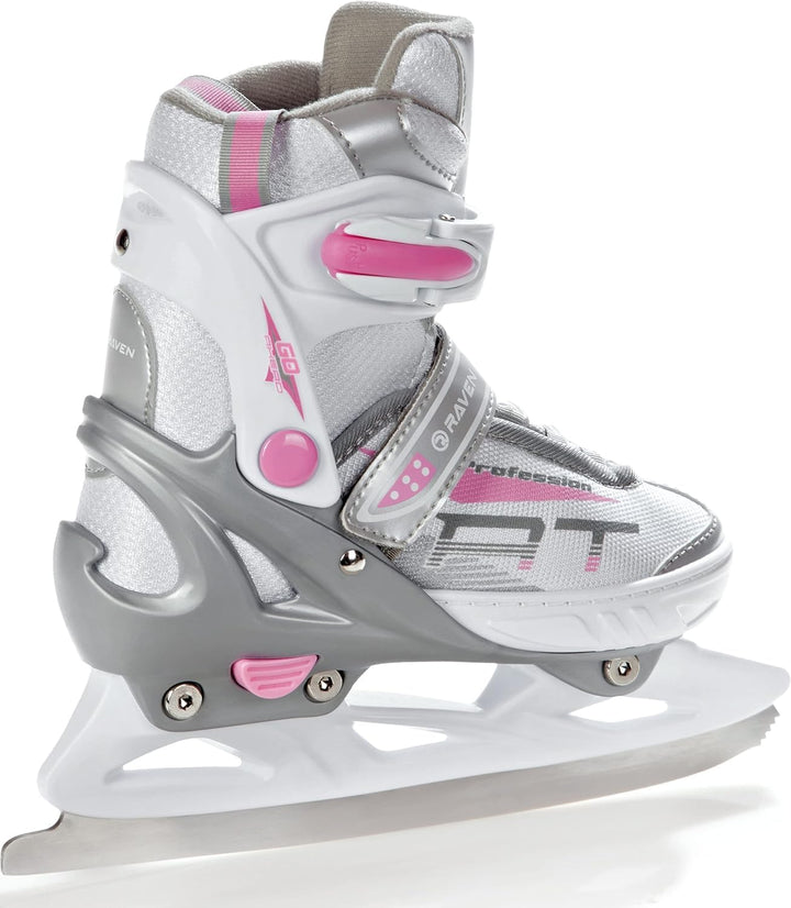 RAVEN Profession 2in1 Schlittschuhe Inlineskates Inliner für Kinder und Erwachsene verstellbar 28-32
