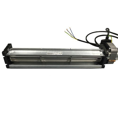 Easyricambi Motor Umgehungslüfter lang 379 mm 300 x 35 cm für Pelletöfen - EMMEVI FERGAS 107602